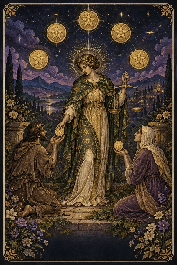 Six of Pentacles