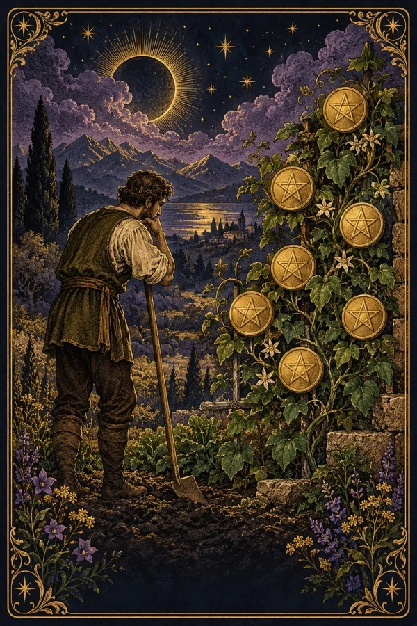 Seven of Pentacles