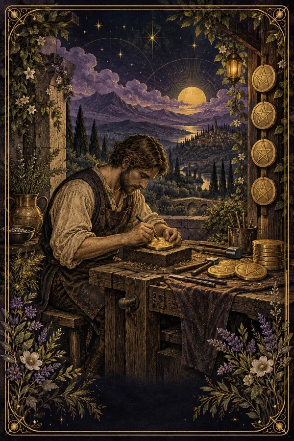 Eight of Pentacles