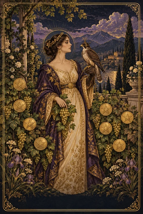 Nine of Pentacles